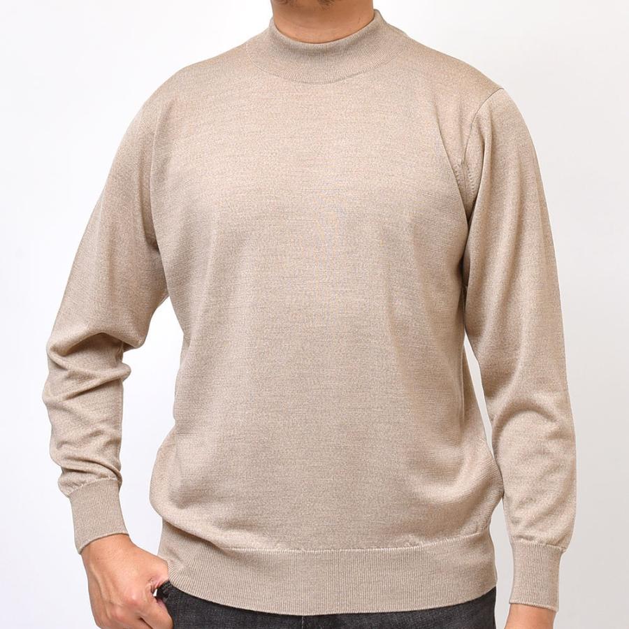 JOHN SMEDLEY ジョンスメドレー A4546 メリノウール 24ゲージ モック