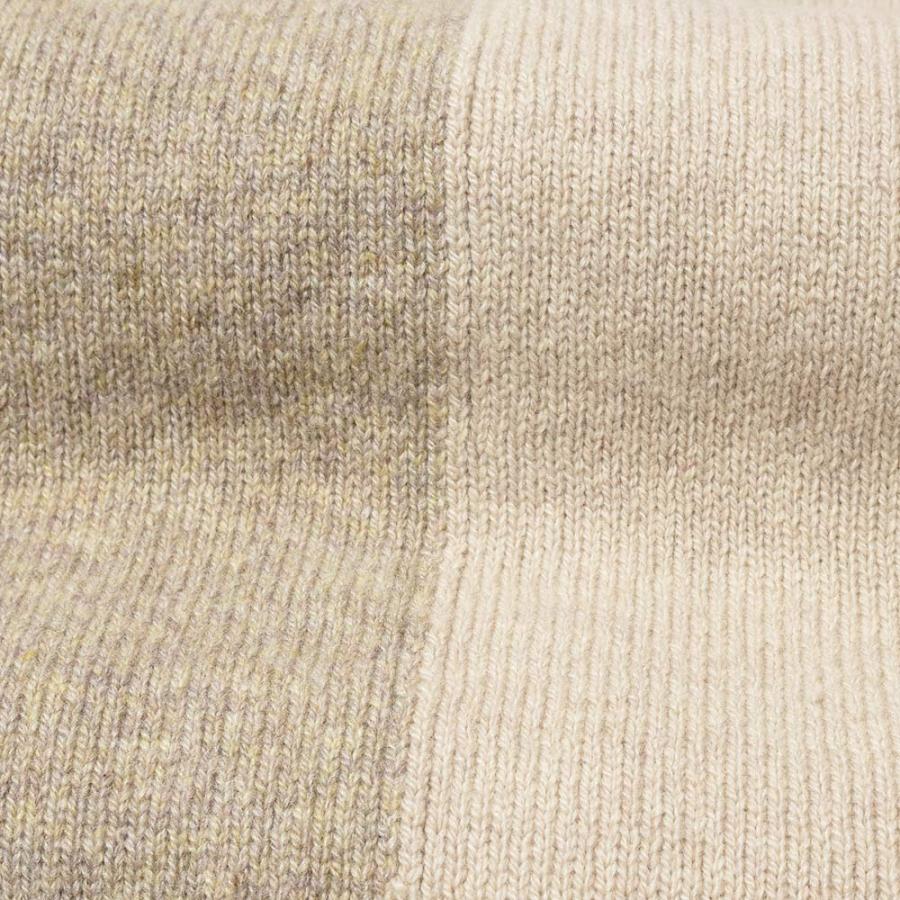 Settefili Cashmere セッテフィーリ カシミア カシミヤ ハイゲージ バイカラー ニットカーディガン｜realclothing｜09