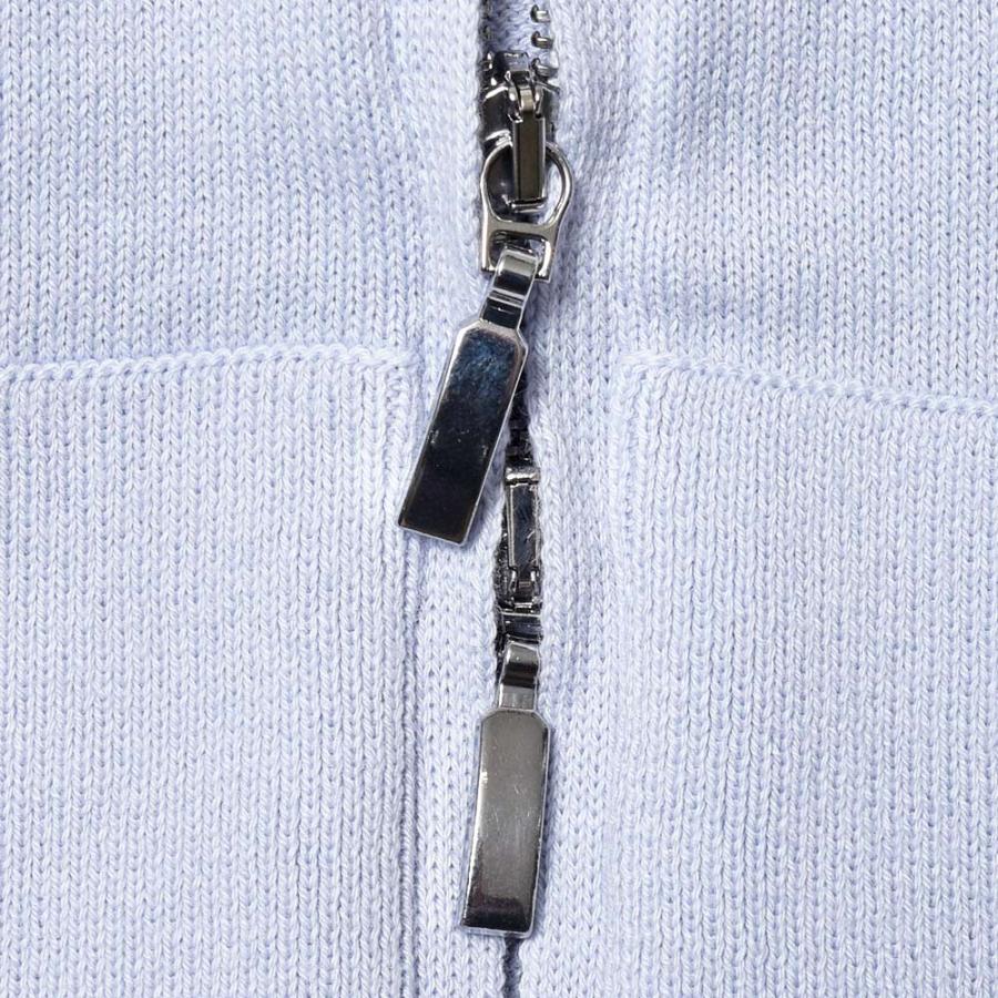 Settefili Cashmere セッテフィーリ カシミア コットン ジップアップ ニットパーカー_7