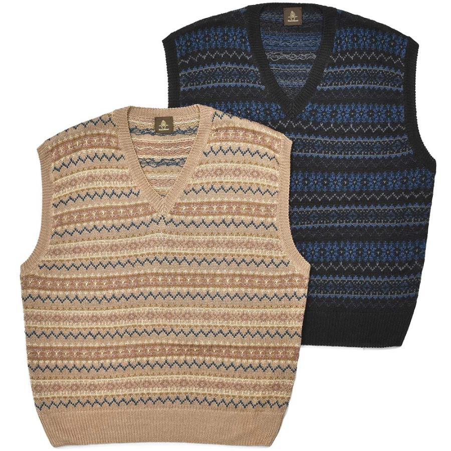 スコットランド製 paul stuart フェアアイルニット