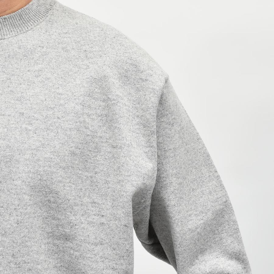 Yonetomi（ヨネトミ）RIGID CASHMERE SWEATER Crew Neck Pullover