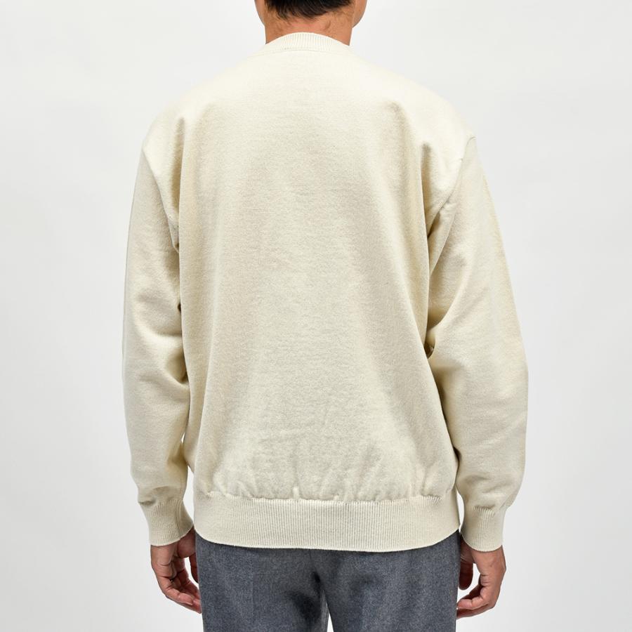 Yonetomi（ヨネトミ）RIGID CASHMERE SWEATER Crew Neck Pullover