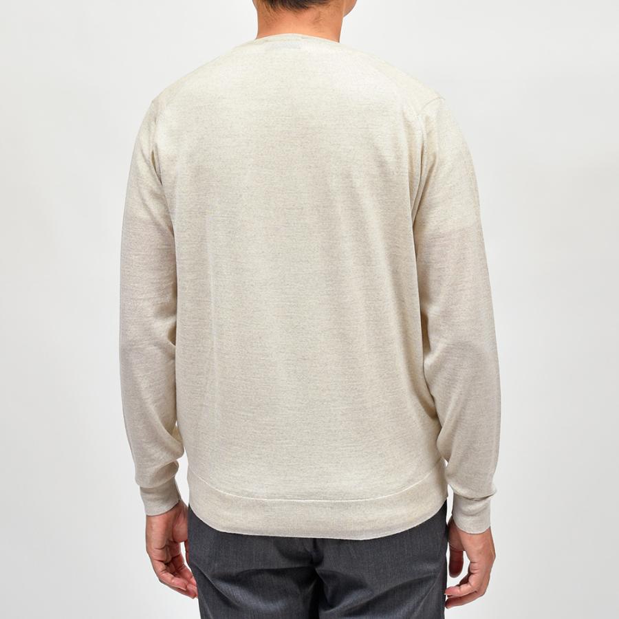 JOHN SMEDLEY（ジョンスメドレー）PACKHAM エクストラファインメリノウール 30ゲージ Vネックニット MODERN FIT |  | 04