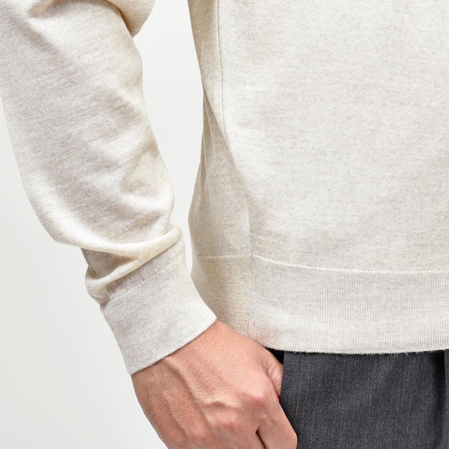 JOHN SMEDLEY（ジョンスメドレー）PACKHAM エクストラファインメリノウール 30ゲージ Vネックニット MODERN FIT |  | 07