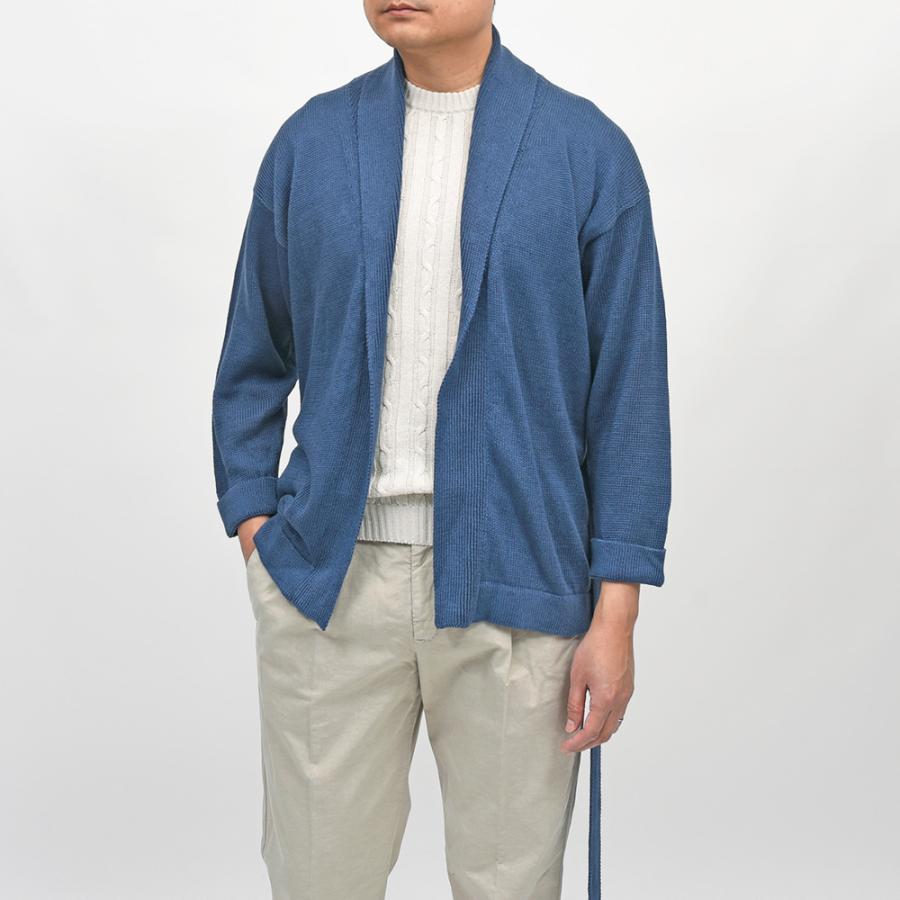Settefili Cashmere（セッテフィーリ カシミア）リネンコットン ニットカーディガンの画像