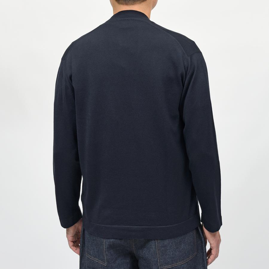 JOHN SMEDLEY（ジョンスメドレー）S4680 シーアイランドコットン 24ゲージ ボタンレス ニットカーディガンの画像