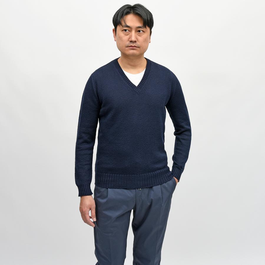 Drumohr（ドルモア）コットン 8ゲージ Vネックニット◇ : ring - 通販 