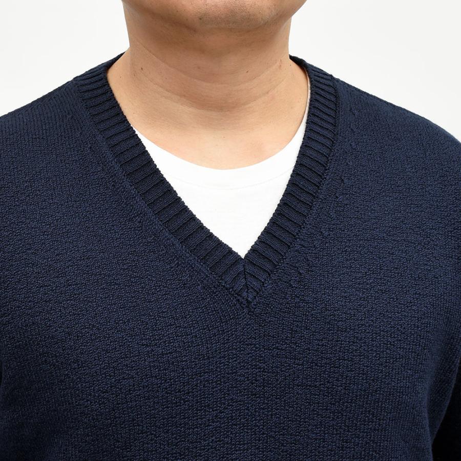 Drumohr（ドルモア）コットン 8ゲージ Vネックニット◇ : ring - 通販 
