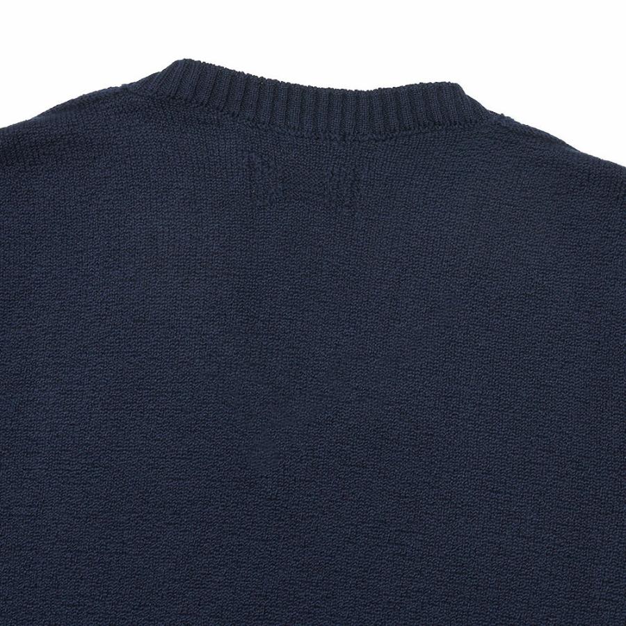 Drumohr（ドルモア）コットン 8ゲージ Vネックニット : ring - 通販