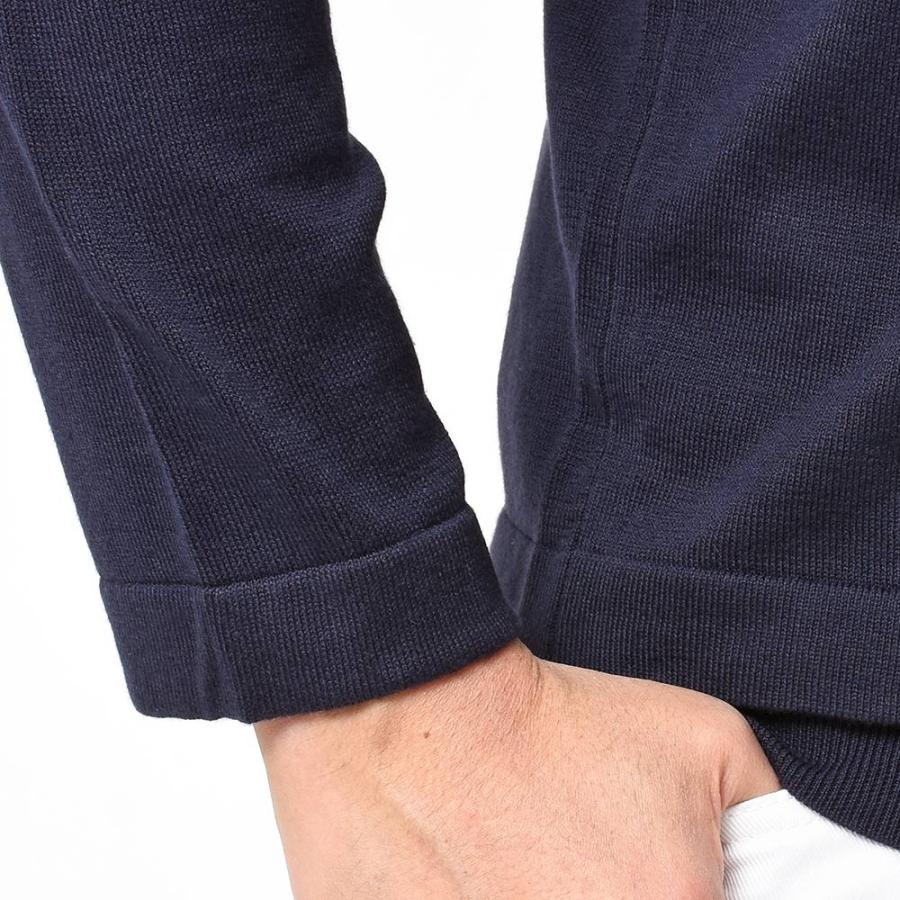 JOHN SMEDLEY（ジョンスメドレー）24ゲージコットン ボタンレス ニット