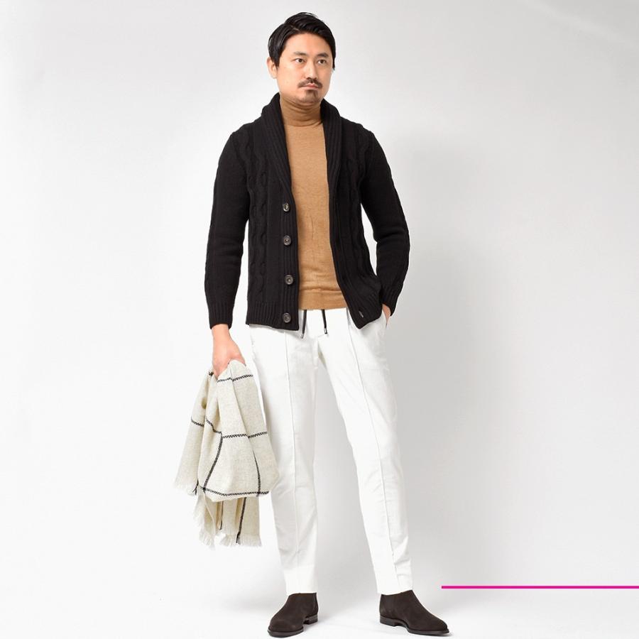 Settefili Cashmere セッテフィーリ カシミア ウール カシミヤ ケーブル ショールカラー カーディガン Ring 通販 Yahoo ショッピング