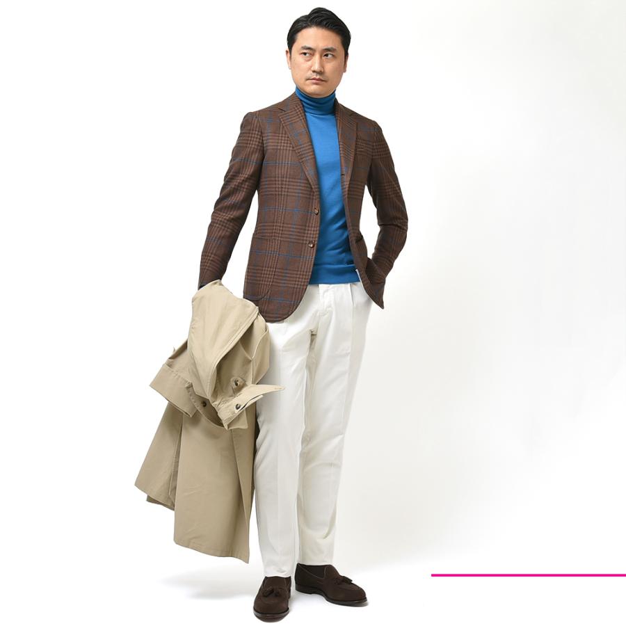 STILE LATINO スティレ ラティーノ カシミヤ ウィンドウペーン 
