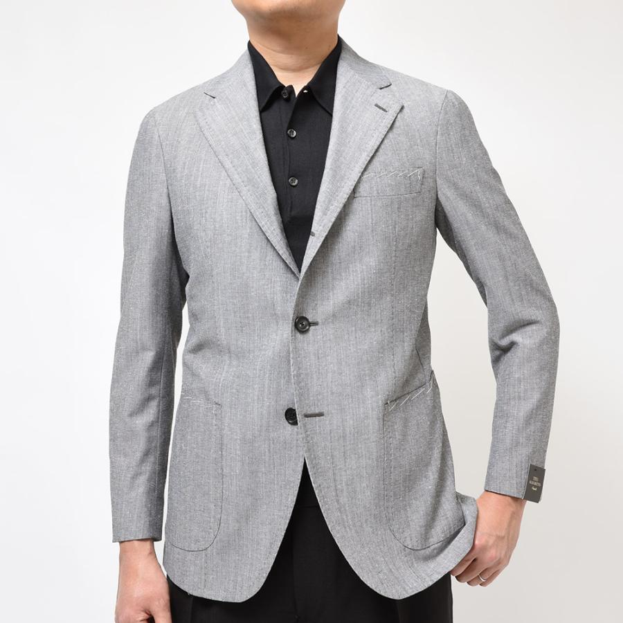 TITO ALLEGRETTO ティト アレグレット コットン ヴァージンウール トロピカル シングル3Bジャケットの画像