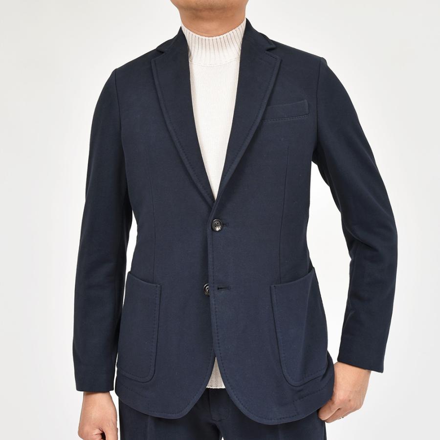 CIRCOLO 1901 チルコロ1901 コットン ストレッチ カシミヤタッチジャージー セットアップ対応 シングル2Bジャケットの画像