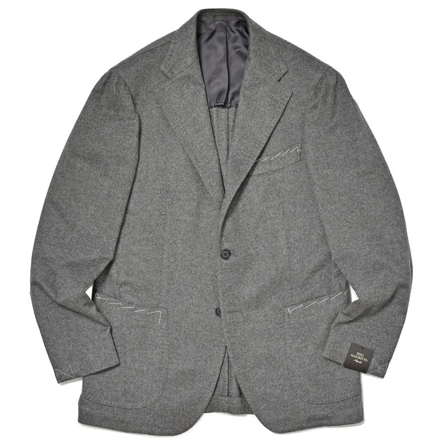 【新品未使用】TITO ALLEGRETTO シングル3Bジャケット TITO ALLEGRETTO ティト アレグレット カシミヤ ビーバー シングル3B