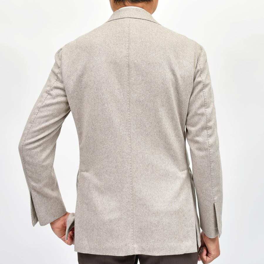 TITO ALLEGRETTO ティト アレグレット ウール カシミヤ ライトフランネル シングル3Bジャケットの画像