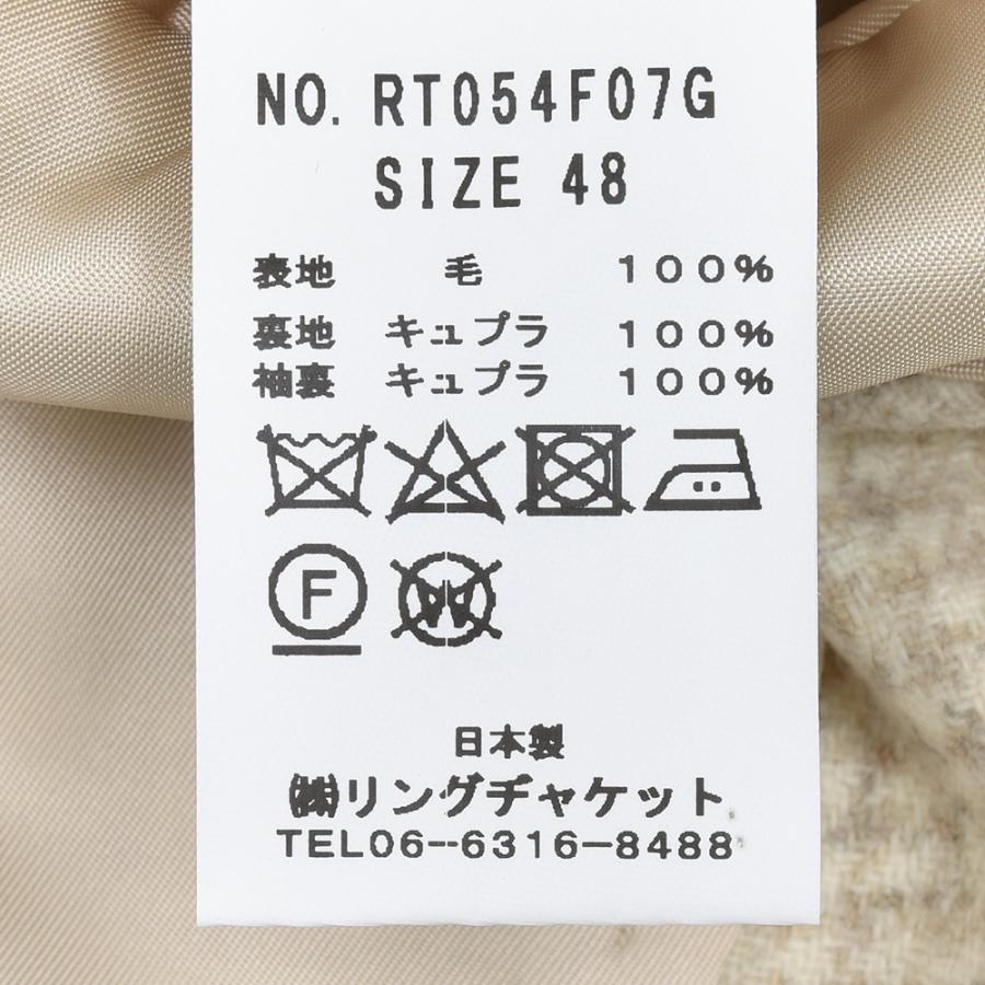 RING JACKET リングヂャケット Balloon バルーン ウール グレンチェック シングル3Bジャケット NO-300Fの画像