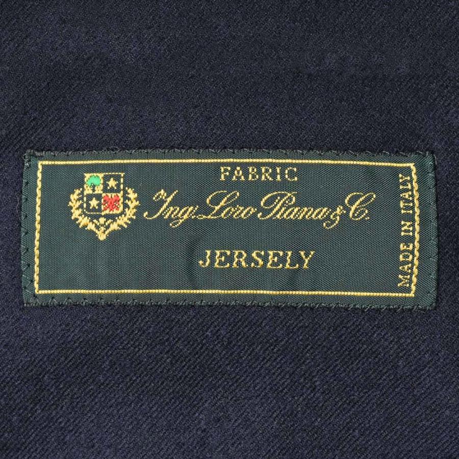 Errico Formicola エリコ フォルミコラ ANDREA Loro Piana JERSELY ウール ストレッチ サキソニー シングル3Bジャケットの画像