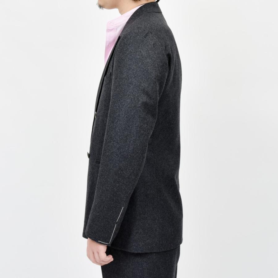 garoh ガロウ jacket03 ウール フランネル 4Bダブルジャケットの画像