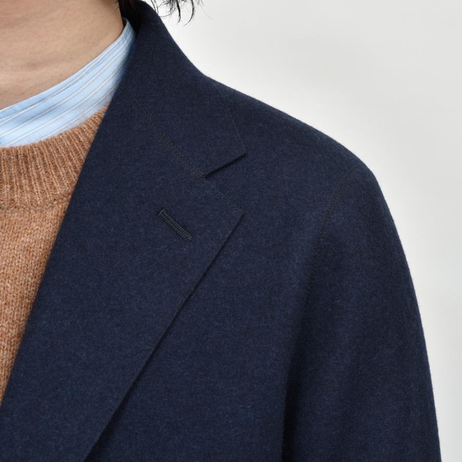 garoh ガロウ jacket02 ウール カシミア フランネル 2Bジャケットの画像
