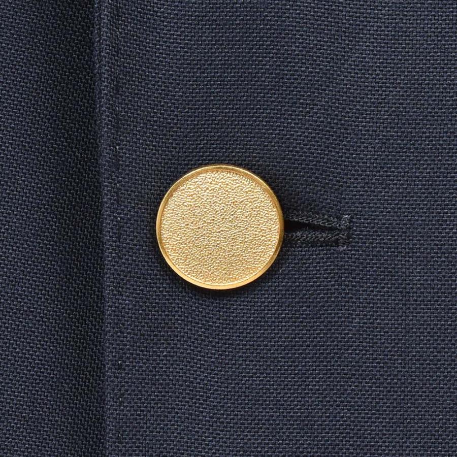 Fumiya Hirano LONDON フミヤヒラノロンドン SMITH WOOLLEN ウール トロピカル セットアップ対応 チェンジポケット メタルボタン シングル2Bジャケットの画像