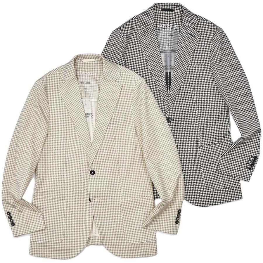 Circolo 1901 ハウンドトゥース ジャージージャケット 千鳥格子 CIRCOLO 1901 チルコロ1901 コットン ストレッチ プレミアムピケ