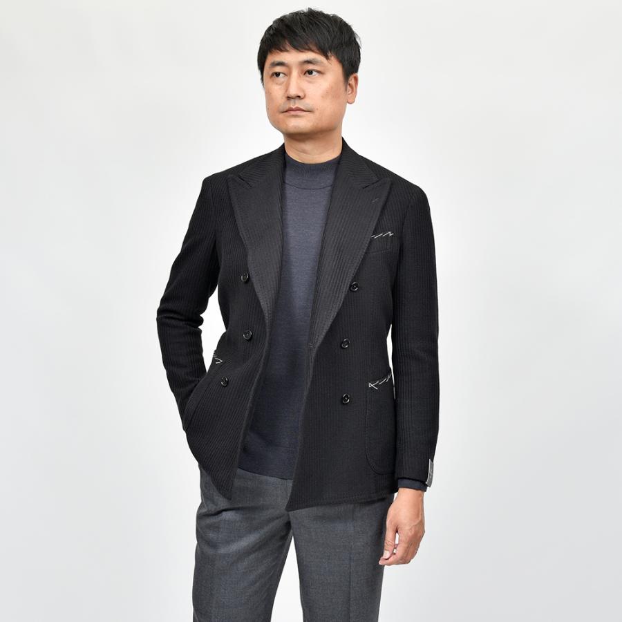 TITO ALLEGRETTO（ティト アレグレット）ヴァージンウールコットンストレッチ ダブルジャケットの画像