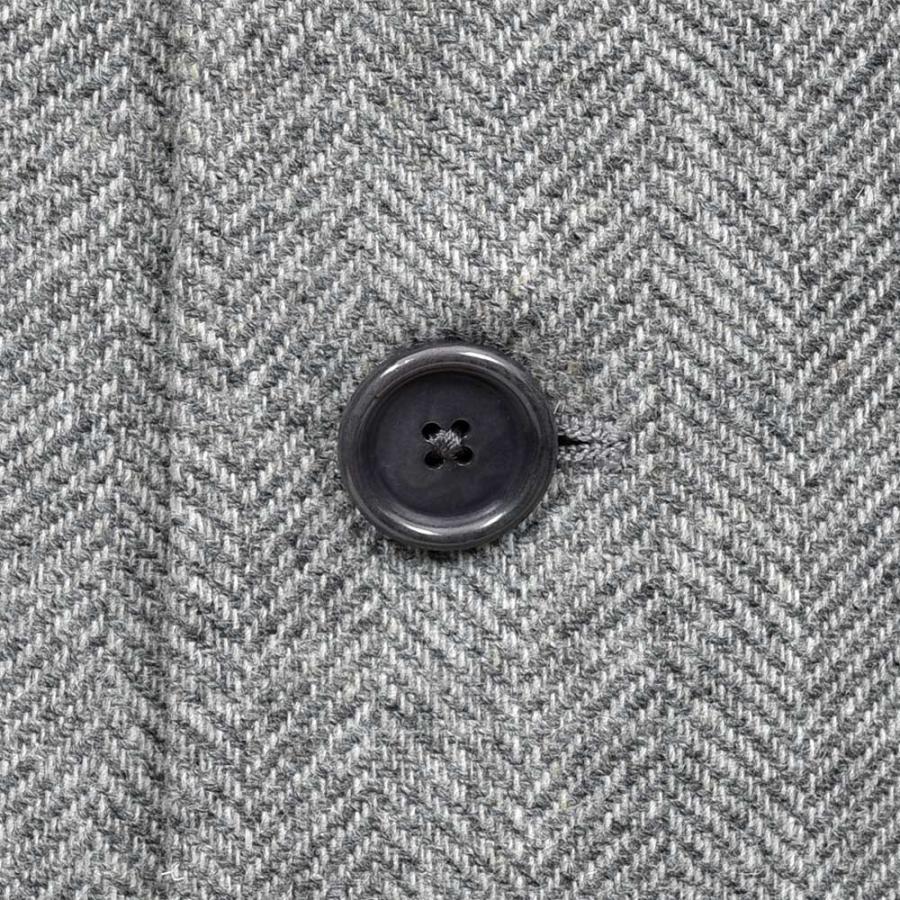 TITO ALLEGRETTO（ティト アレグレット）ヴァージンウールカシミヤ ヘリンボーン シングルジャケットの画像