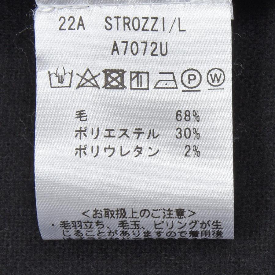 giabsarchivio（ジャブスアルキヴィオ）STROZZI/L ウォッシャブルウール ライトフランネル セットアップ対応 シングルジャケット A7072Uの画像