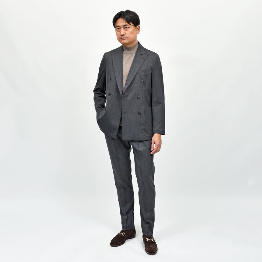 giabsarchivio（ジャブスアルキヴィオ）PALAGIO GOLD テクノウール セットアップ対応 ダブルジャケット A5654の画像