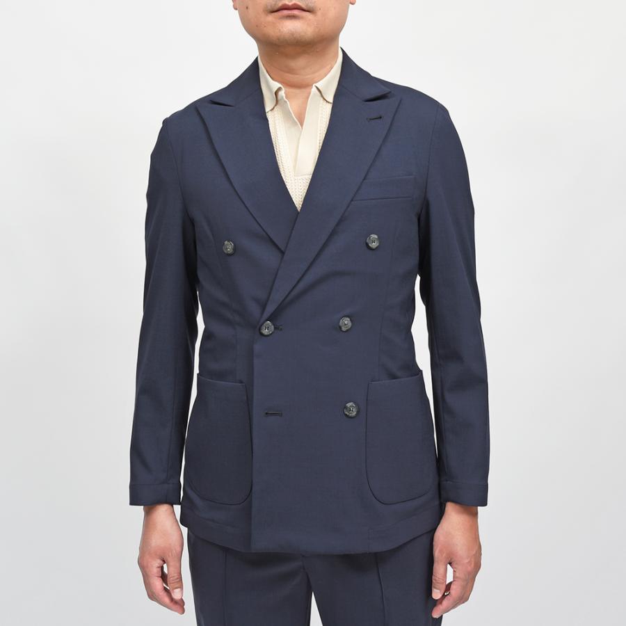giabsarchivio（ジャブスアルキヴィオ）PALAGIO テクノウール セットアップ対応 ダブルジャケット A6425の画像