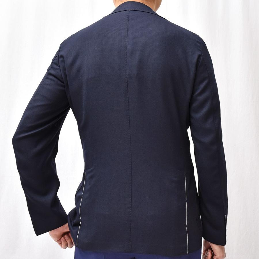 Gabo（ガボ）NEW NAPOLI ウール ホップサック シングル3Bジャケット 