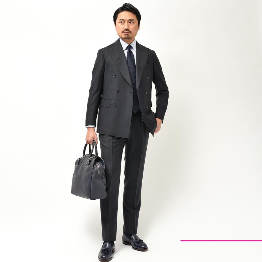 STILE LATINO スティレ ラティーノ ウール モヘア トロピカル 1プリーツ ダブル6Bスーツ LEO |  | 01
