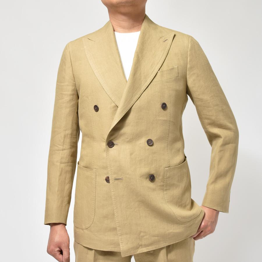 STILE LATINO スティレ ラティーノ LEO リネン サイドアジャスター 1プリーツ ダブル6Bスーツ |  | 02