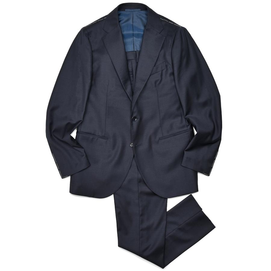 SIPARIO by STILE LATINO シパーリオ バイ スティレ ラティーノ IVAN ウール サージ 1プリーツ シングル3Bスーツ | 