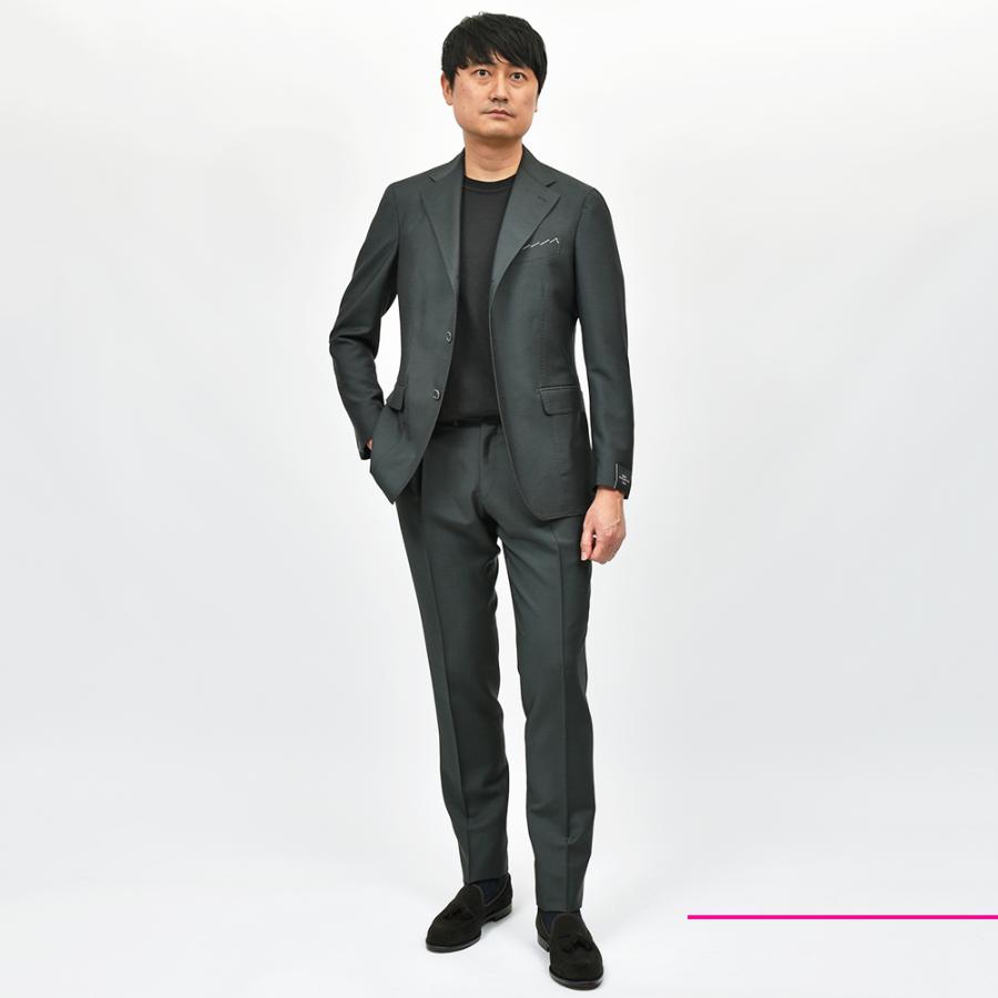TITO ALLEGRETTO ティト アレグレット ヴァージンウール モヘア 1プリーツ シングル3Bスーツ |  | 01