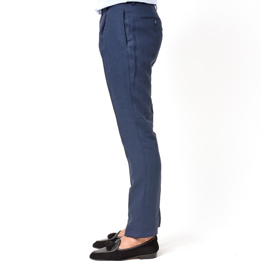 Stile Latino（スティレ ラティーノ）リネン ソリッド 1プリーツ シングル3Bスーツ |  | 13