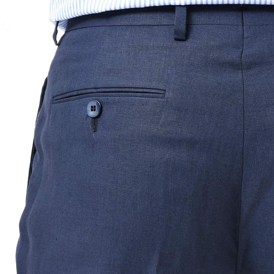 Stile Latino（スティレ ラティーノ）リネン ソリッド 1プリーツ シングル3Bスーツ |  | 15