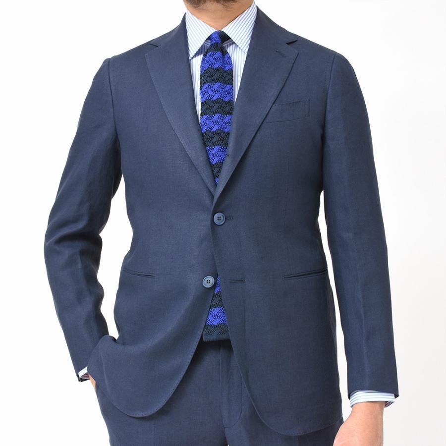 Stile Latino（スティレ ラティーノ）リネン ソリッド 1プリーツ シングル3Bスーツ |  | 05