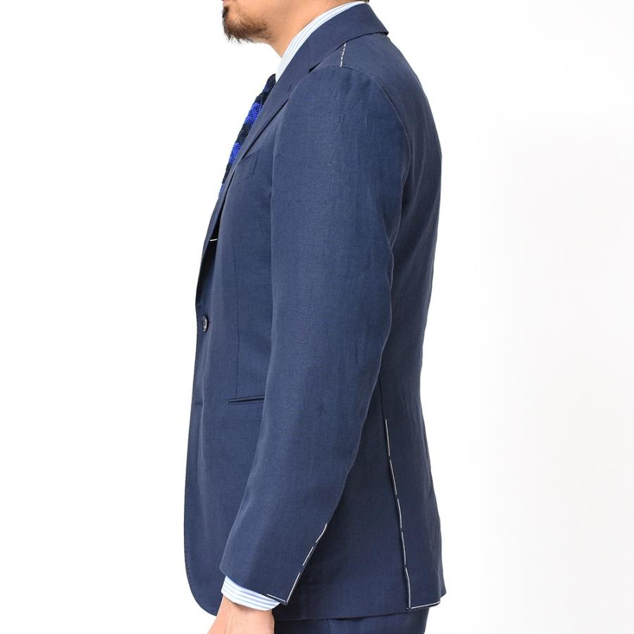 Stile Latino（スティレ ラティーノ）リネン ソリッド 1プリーツ シングル3Bスーツ |  | 07