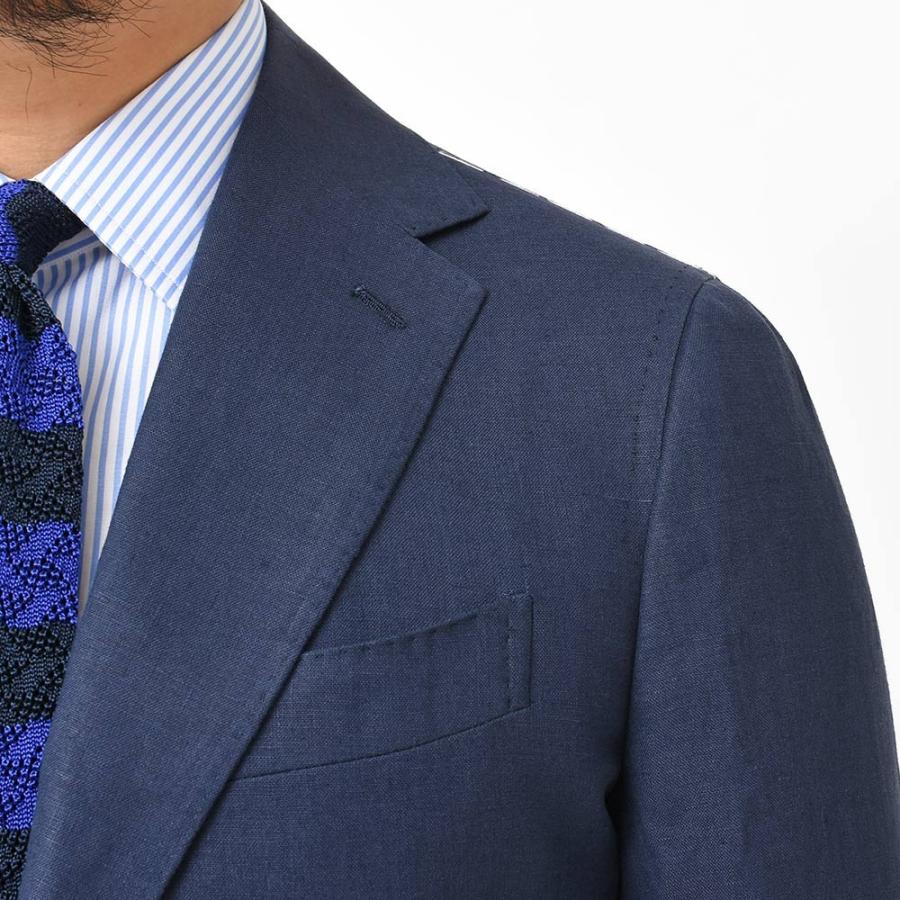 Stile Latino（スティレ ラティーノ）リネン ソリッド 1プリーツ シングル3Bスーツ |  | 09