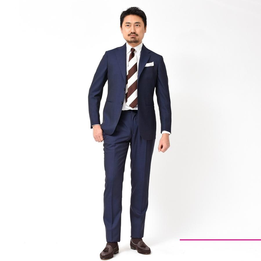 Stile Latino（スティレ ラティーノ）ウール トロピカル メランジ 1プリーツ シングル3Bスーツ |  | 16