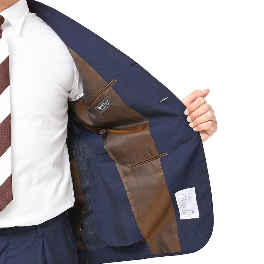 Stile Latino（スティレ ラティーノ）ウール トロピカル メランジ 1プリーツ シングル3Bスーツ |  | 08