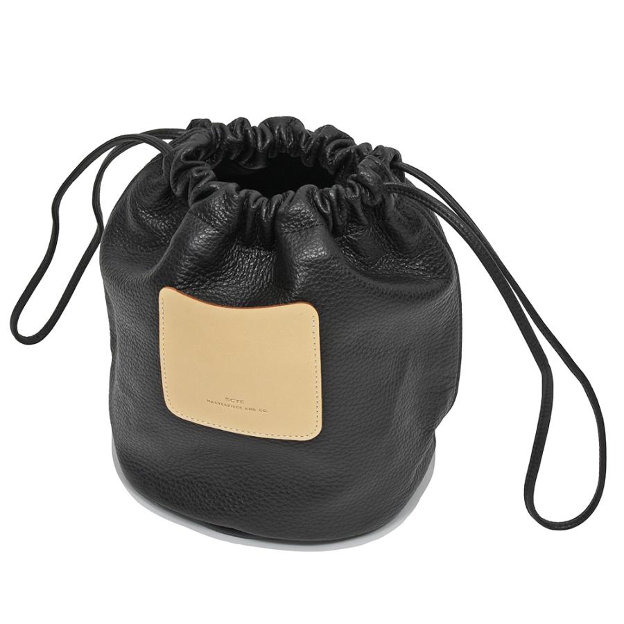 SCYE ドロストバッグ Scye（サイ）シュリンクレザー ドローストリングバッグ : ring - 通販