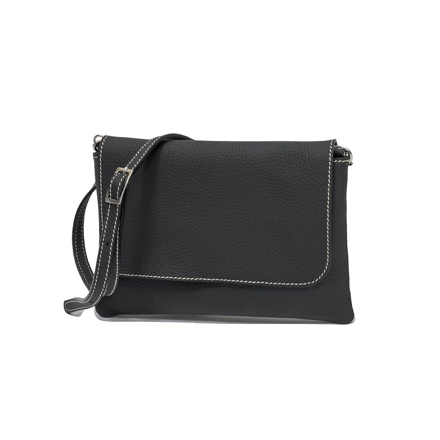 Charles et Charlus（シャルル エ シャルリュス）Colette S グレインレザー ショルダーバッグ