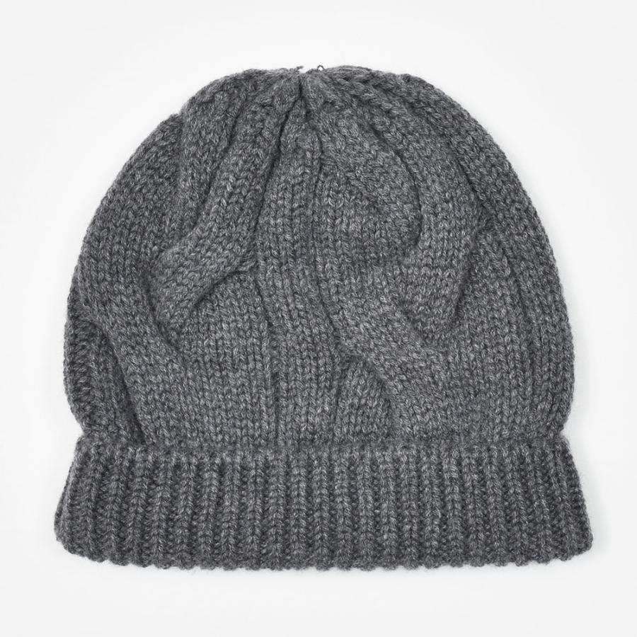 Settefili Cashmere（セッテフィーリ カシミア）カシミヤ ケーブル ビーニー ニットキャップ |  | 04
