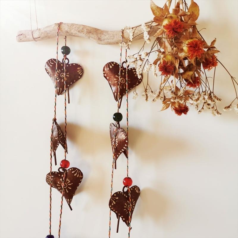 エスニック ハンドメイド オーナメント ベル インド 民族 雑貨