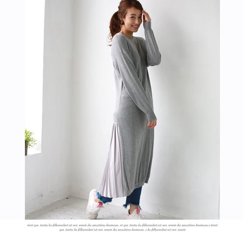 Special Item ワンピース ワンピース 986 レディース プリーツ 2way ニット She Mo Shelly O 01f リアル キューブ 通販 Yahoo ショッピング