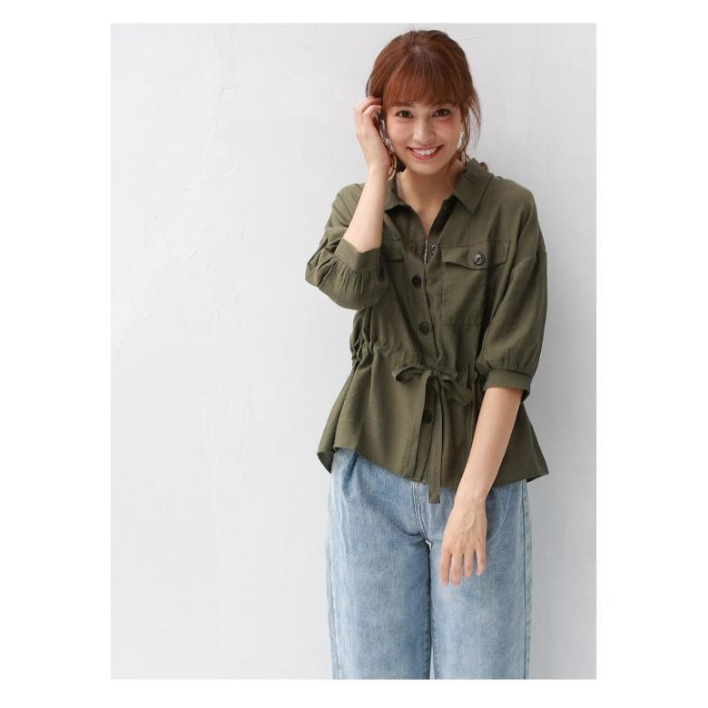 トップス 2 レディース ダブルポケットドロストbigシャツ Fun Fashion Future 19s S B 02h リアル キューブ 通販 Yahoo ショッピング