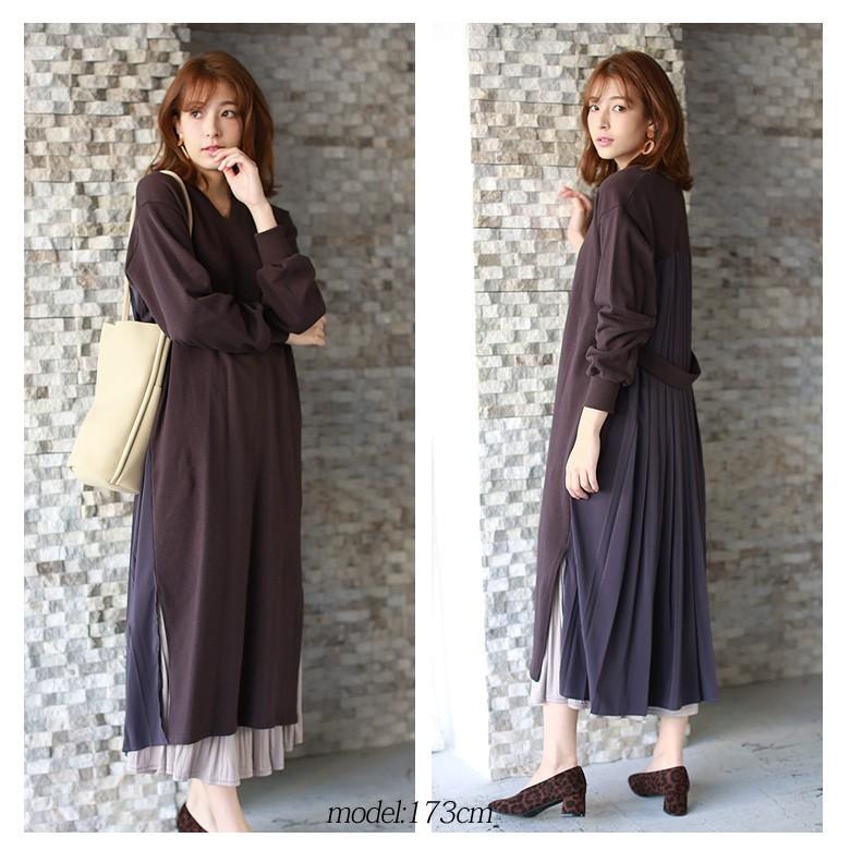 Spring Sale 4 000円均一 ワンピース Wos5722 レディース バックプリーツスウェットワンピース Hunch 0129 O 01h リアル キューブ 通販 Yahoo ショッピング